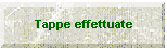 Tappe effettuate